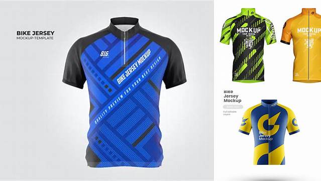 5978+ Bike Jersey Mockup Free Download Best for Showcase