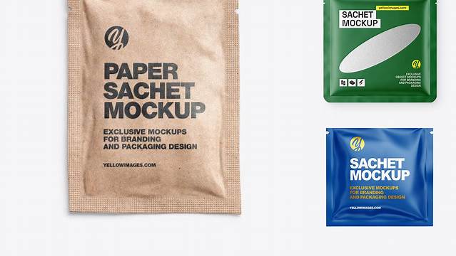 5980+ Paper Sachet Mockup Free Hight Resolution