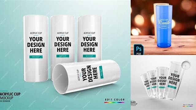 5981+ Mockup Long Drink Psd Best for Showcase