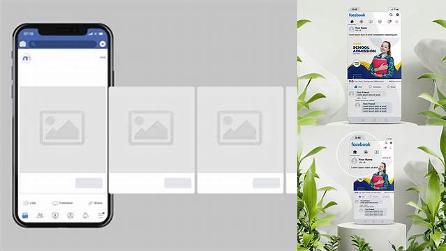 5985+ Facebook Carousel Mockup Hight Resolution