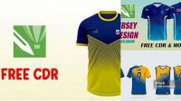 5985+ Template Jersey Cdr Easy Editable