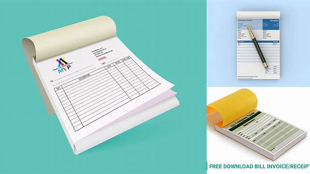 5990+ Bill Book Mockup Free Download Free Graphic Mockup PSD