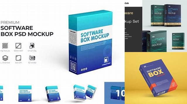 6003+ Software Box Mockup Online Best for Showcase