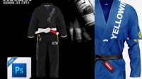 6009+ Mockup Kimono Jiu Jitsu Best for Showcase