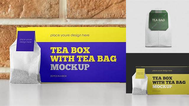 6023+ Tea Bag Mockup Psd Free Download Custom Mockup PSD for Free