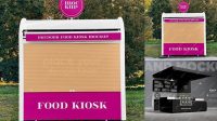 6024+ Food Kiosk Mockup High-Resolution PSD Download