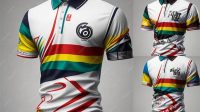 6024+ Sublimation Polo Shirt Template Psd Easy Editable