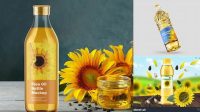 6034+ Sunflower Oil Mockup Best for Showcase