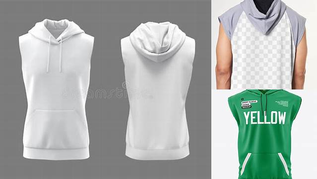 6035+ Sleeveless Hoodie Mockup Free Smart PNG Image