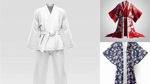 6041+ Mockup Kimono Easy-to-Use PSD Template