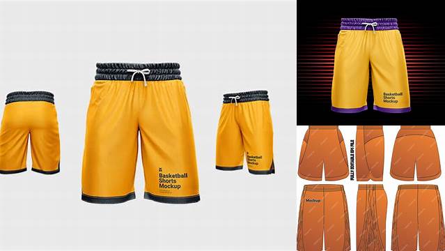 6052+ Basketball Shorts Mock Up PSD Free Download