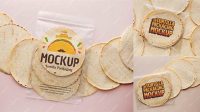 6056+ Tortilla Mockup Free PSD