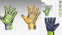 6062+ Goalkeeper Gloves Mockup PSD for Free