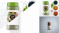 6063+ Spice Jar Mockup Free Include TIFF