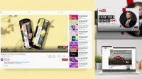 6064+ Youtube Bumper Ad Mockup PSD File Download