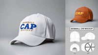 607+ Baseball Cap Mockup Smart PNG Image