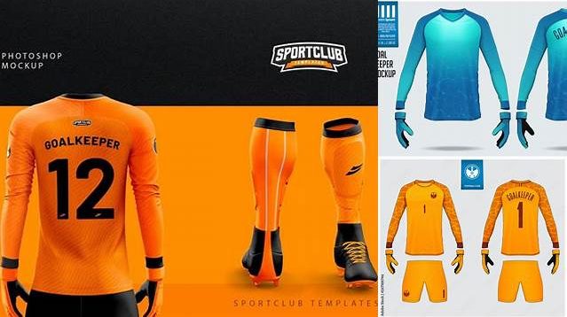 6072+ Goalkeeper Jersey Mockup Free Easy-to-Edit Photoshop Freebie