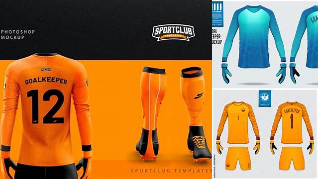 6072+ Goalkeeper Jersey Mockup Free Easy-to-Edit Photoshop Freebie