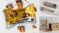 6088+ Cookies Packaging Mockup Best Free Mockup PSD