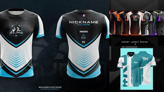 609+ Mockup Esport Jersey High-End Creative PSD Template