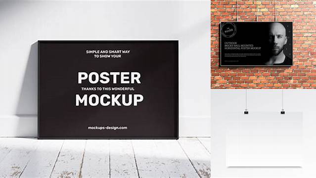 6097+ Horizontal Poster Mock Up Digital Download