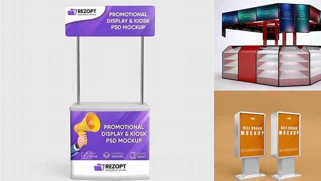 6099+ Kiosk Mockup Psd Free PSD Free Download