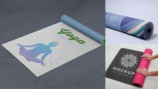 6100+ Yoga Mat Mockup Free Premium Design Freebie