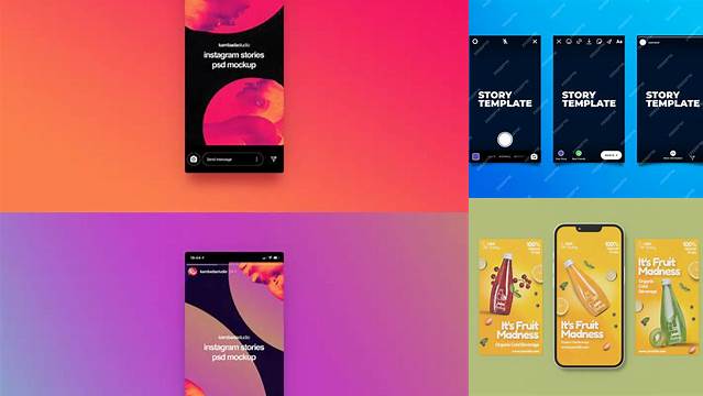 6109+ Instagram Story Mockup Psd Best for Showcase