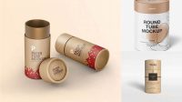 6109+ Kraft Paper Tube Packaging Australia High-Quality Editable PSD