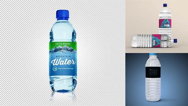 611+ Water Bottle Mockup Free Download Digital Download