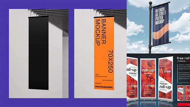 6119+ Vertical Banner Mockup For Free Download