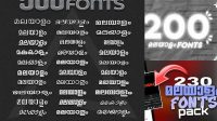 6127+ Malayalam Ttf Font Pack Free Creative Design