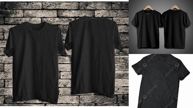 6130+ Mockup Kaos Hitam Polos Hd PSD Download