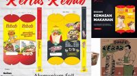 6130+ Template Kemasan Kebab Free Graphic Resource