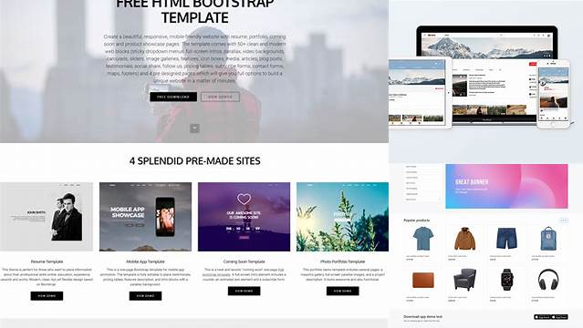 6131+ Bootstrap Mockup Free Include TIFF