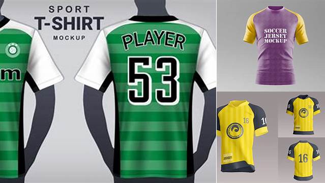 6138+ Tempat Download Mockup Jersey Gratis Easy Editable