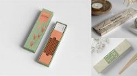 6143+ Incense Box Mockup Include TIFF