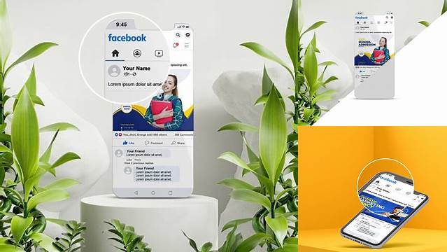 6146+ Facebook Carousel Mockup Free Download Digital Download