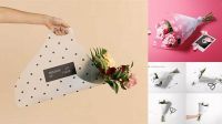 6146+ Flower Wrap Mockup Free Design Resource