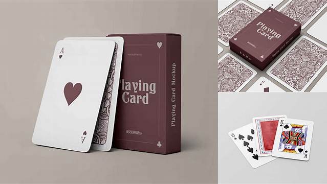 6151+ Playing Cards Mockup Download Free