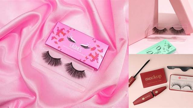 6155+ Eyelashes Mockup Free Editable PSD