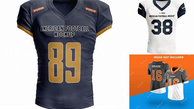 6162+ American Football Jersey Mockup Psd Free Download Smart Editable Design Mockup