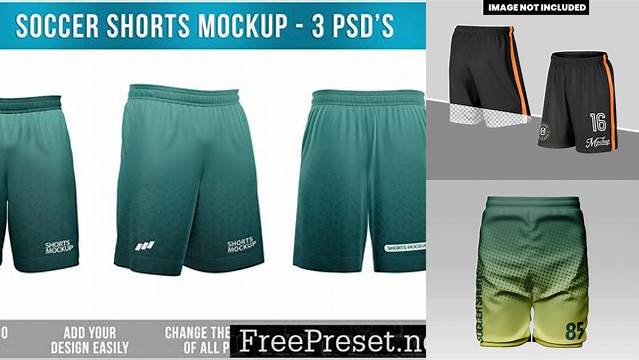 6164+ Soccer Shorts Mockup Best for Showcase