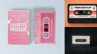 6168+ Cassette Mockup Free Best for Showcase