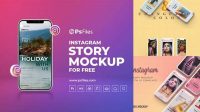 617+ Instagram Story Mockup Easy Editable