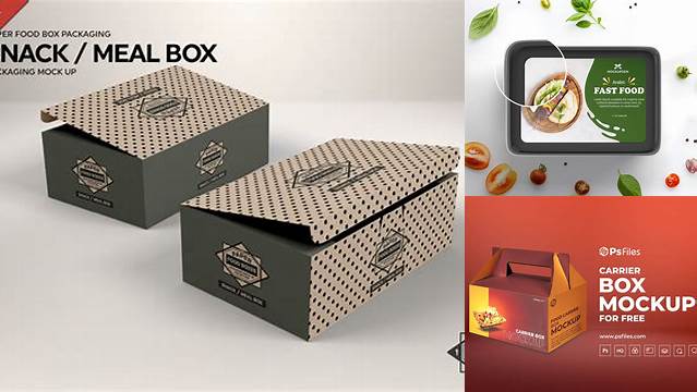 6173+ Food Box Mockup Free Layered PSD File Free Download