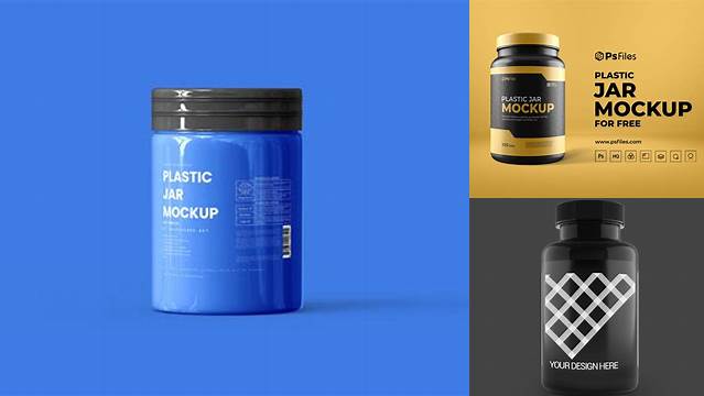 6174+ Supplement Bottle Mockup Free Download Smart PNG Image