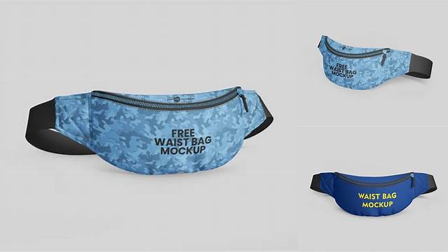 6180+ Waist Bag Mockup Free Premium Quality Freebie