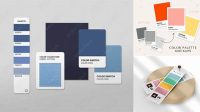 6196+ Color Palette Mockup Free Best for Showcase