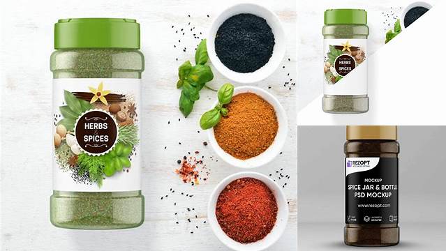 6200+ Spice Jar Mockup Free Download Premium Quality PSD Freebie